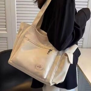 Elegant Cream Tote Bag